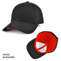 North Wind Structured 6-Panel Cap with Pre-Curved Peak thumbnail 6 north wind cap - madhats.com.au