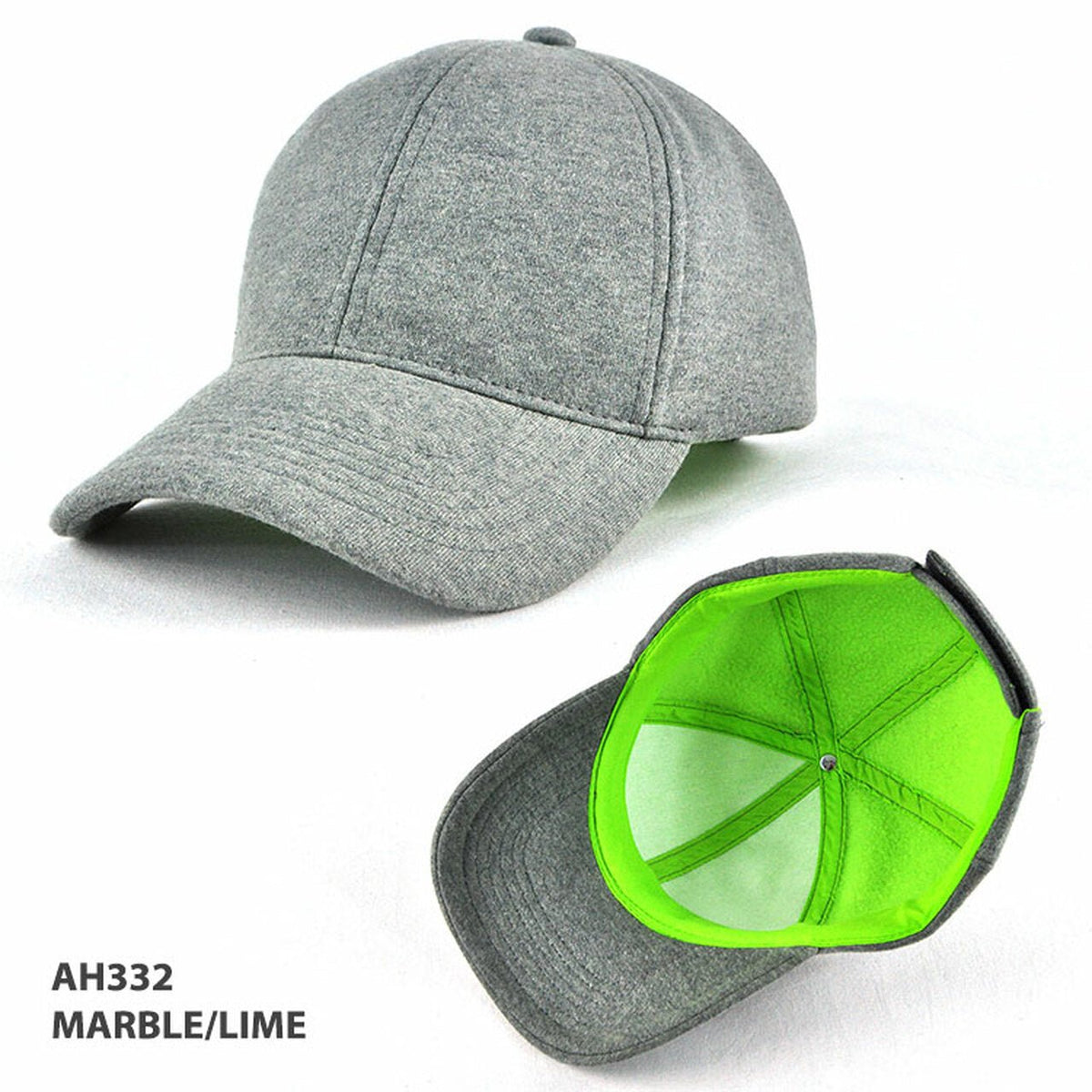 North Wind Structured 6-Panel Cap with Pre-Curved Peak