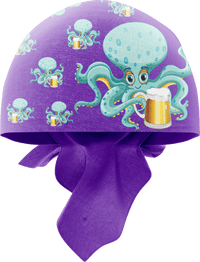 Octopus Lightweight Coolactive Bandannas in Vibrant Colours thumbnail 1
