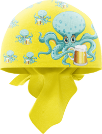 Octopus Lightweight Coolactive Bandannas in Vibrant Colours thumbnail 3