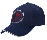 Organic Cotton 6-Panel Sandwich Cap with Adjustable Strap thumbnail 1 organic cotton sandwich cap - madhats.com.au