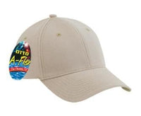 A-Flex Structured Brushed Cotton Twill Low Profile Cap thumbnail 2