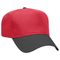Otto Five Panel Pro Style Baseball Cap with Multiple Colorways thumbnail 19