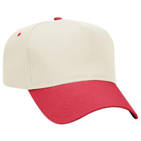 Otto Five Panel Pro Style Baseball Cap with Multiple Colorways thumbnail 9