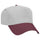 Maroon/ Grey
