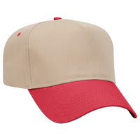 Otto Five Panel Pro Style Baseball Cap with Multiple Colorways thumbnail 8