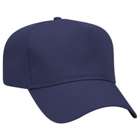 Otto Five Panel Pro Style Baseball Cap with Multiple Colorways thumbnail 7