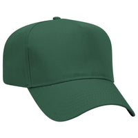 Otto Five Panel Pro Style Baseball Cap with Multiple Colorways thumbnail 4