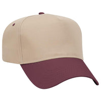 Otto Five Panel Pro Style Baseball Cap with Multiple Colorways thumbnail 28