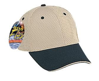 Otto Flex Stretchable Polyester Pro Mesh Sandwich Visor - madhats.com.au