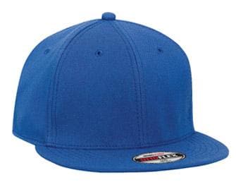 Otto Flex Wool Blend Flat Visor Cap with Pro Style Fit