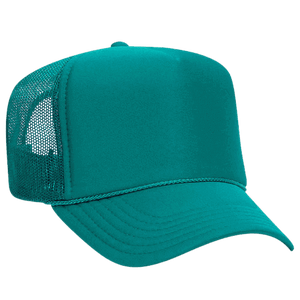 Ottocap 39165 High Crown Foam trucker with rope - madhats.com.au