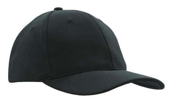 Structured Ottoman Twill 6-Panel Cap with Oxford Buckram