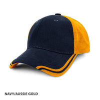 Owen Classic Two-Tone Cap with Sun Protection thumbnail 7 owen cap - madhats.com.au