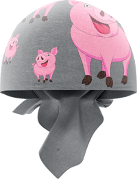 Percy Pig Lightweight Coolactive Bandannas in Four Colours thumbnail 3