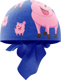 Percy Pig Lightweight Coolactive Bandannas in Four Colours thumbnail 4