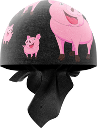 Percy Pig Lightweight Coolactive Bandannas in Four Colours thumbnail 2