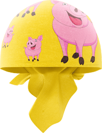 Percy Pig Lightweight Coolactive Bandannas in Four Colours thumbnail 1