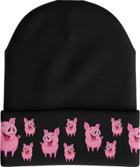 Percy Pig Beanie with 3M Thinsulate Insulation & Reflective Stripe thumbnail 4