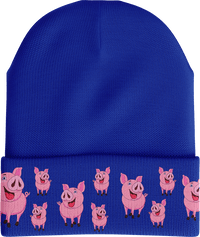 Percy Pig Beanie with 3M Thinsulate Insulation & Reflective Stripe thumbnail 2