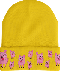 Percy Pig Beanie with 3M Thinsulate Insulation & Reflective Stripe thumbnail 1