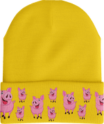 Percy Pig Beanie - madhats.com.au