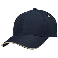 Eco-Friendly PET CAP with Structured 6-Panel Design and Metal Eyelets thumbnail 2 pet cap - madhats.com.au