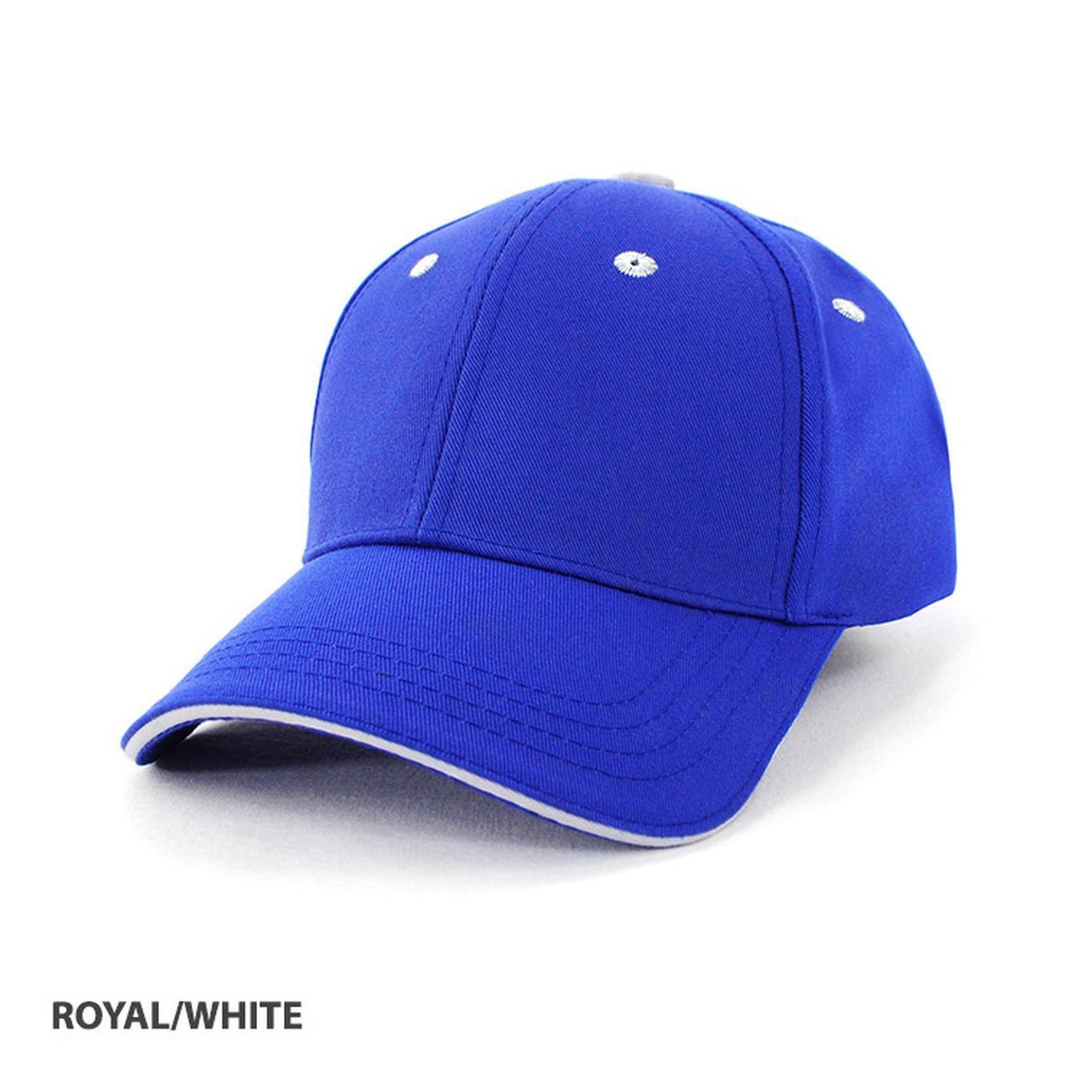 Structured PET/Cotton Sandwich Cap with Eco Label & Adjustable Strap