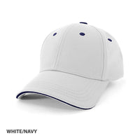 Structured PET/Cotton Sandwich Cap with Eco Label & Adjustable Strap thumbnail 4 pet/cotton sandwich cap - madhats.com.au