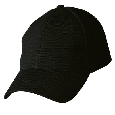 Pique mesh structured cap.
