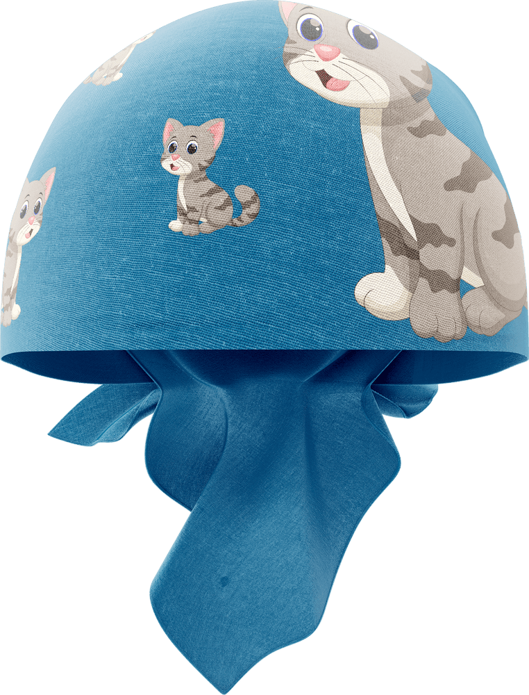 Playful Pussycat Bandannas - madhats.com.au