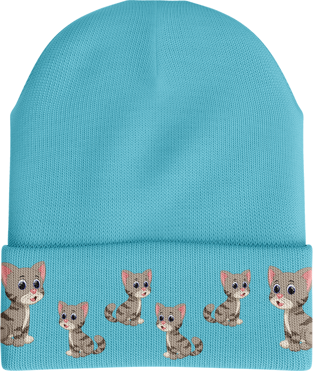 Playful Pussycat Beanie - madhats.com.au