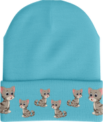 Playful Pussycat Beanie - madhats.com.au