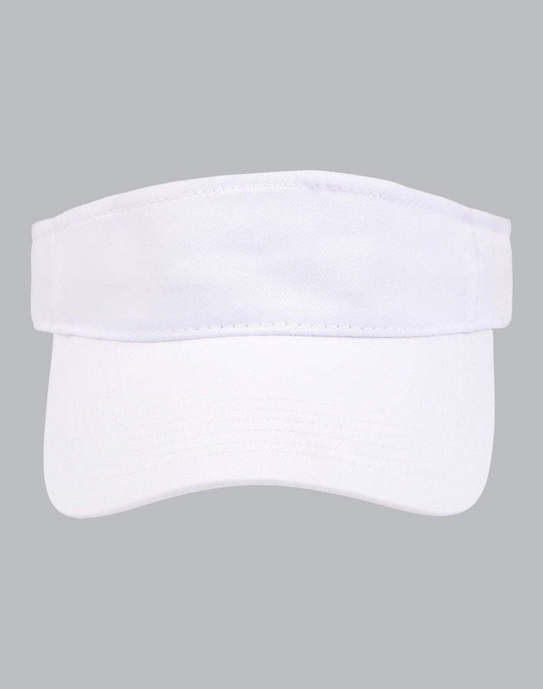 
            
                Load image into Gallery viewer, Polo twill visor - madhats.com.au
            
        