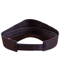 Premium Twill Polo Visor with Adjustable Velcro Closure thumbnail 8 polo twill visor - madhats.com.au