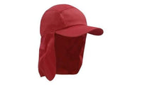Poly Cotton Legionnaire Cap with Adjustable Plastic Strap thumbnail 1