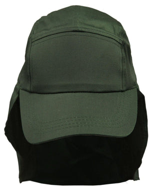 
            
                Load image into Gallery viewer, Poly cotton legionnaire hat - madhats.com.au
            
        