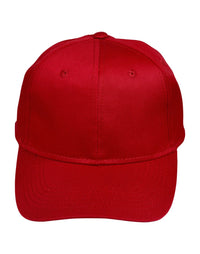 Polycotton Twill Structured 6-Panel Cap with Velcro Closure thumbnail 5