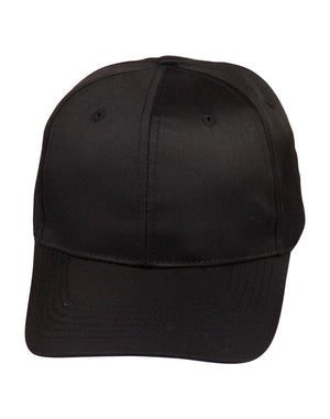 Polycotton Twill Cap - madhats.com.au