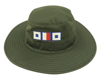 Polyviscose Wide Brim Surf Hat with Adjustable Toggle thumbnail 1