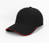 Mesh Plain Sandwich Design Cap with Adjustable Strap thumbnail 2 pq mesh plain sandwich design cap - madhats.com.au
