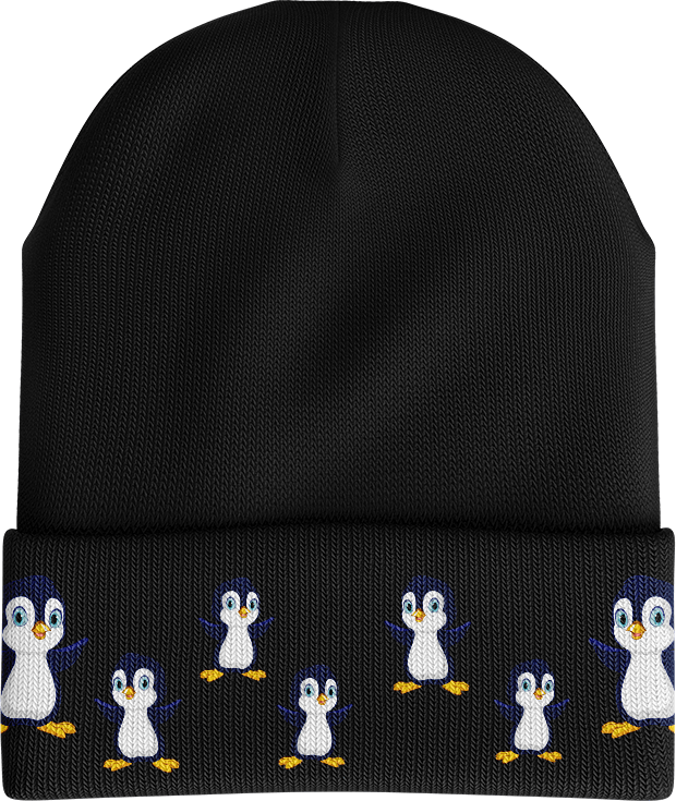 Pranksta Penguin Insulated Reflective Beanie