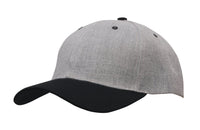 Premium American Twill Structured 6-Panel Cap with Pre-Curved Peak thumbnail 2
