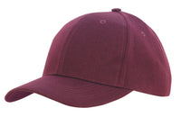 Premium American Twill Structured College Cap with Pre-curved Peak thumbnail 5