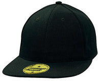 Premium Structured 6-Panel Snapback Cap with Flat Peak thumbnail 3