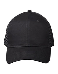 Premium Cotton Twill 6-Panel Trucker Cap with Mesh Back thumbnail 3 premium cotton twill trucker cap - madhats.com.au