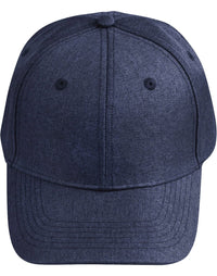 Premium Heather Polyester Baseball Cap with Adjustable Strap thumbnail 3