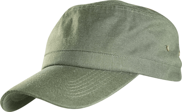 Premium Hemp Military Cap