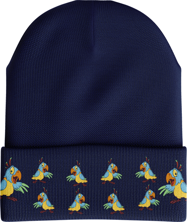 Psycho Parrot Beanie - madhats.com.au