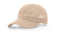 Richardson Blocked Knit 100% Poly Yarn Relaxed Cap in Brown, Charcoal & Stone thumbnail 3
